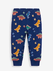 JoJo Maman Bébé Navy Blue 2-Pack Cotton Pyjamas - Image 5 of 6
