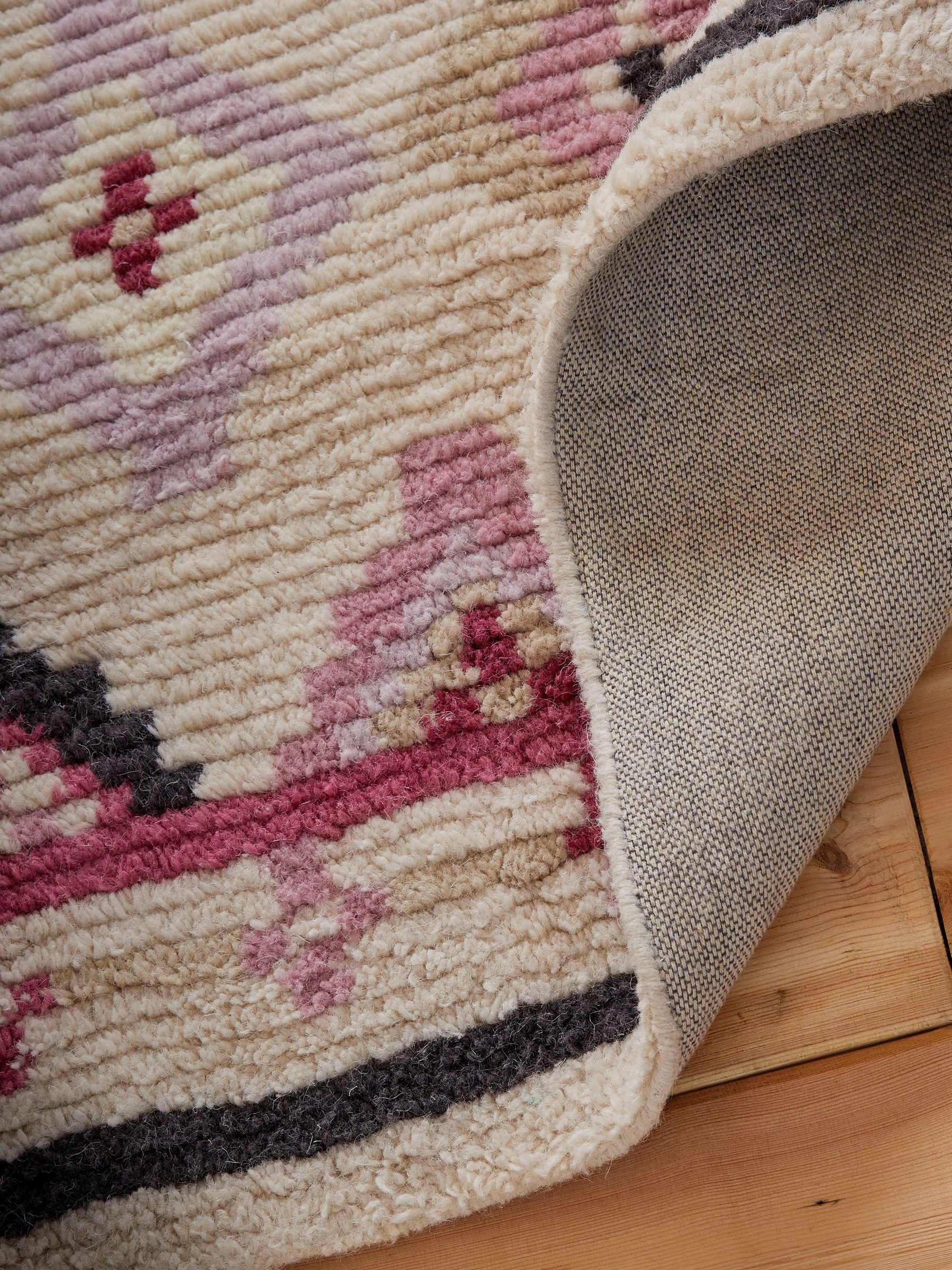 Buy Natural/Pink Jadia Berber Rug from the Next UK online shop