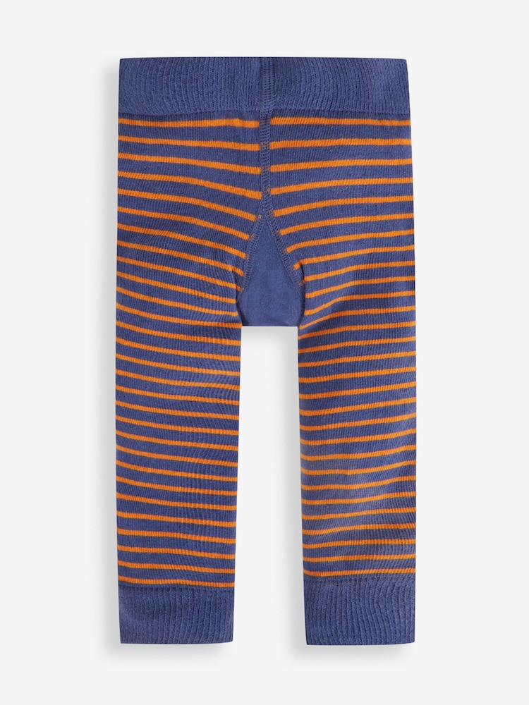 JoJo Maman Bébé Indigo Tiger Tiger Baby Leggings - Image 2 of 4