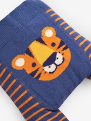JoJo Maman Bébé Indigo Tiger Tiger Baby Leggings - Image 4 of 4