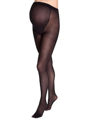 JoJo Maman Bébé Black 50 Denier Supersoft Maternity Tights - Image 1 of 1