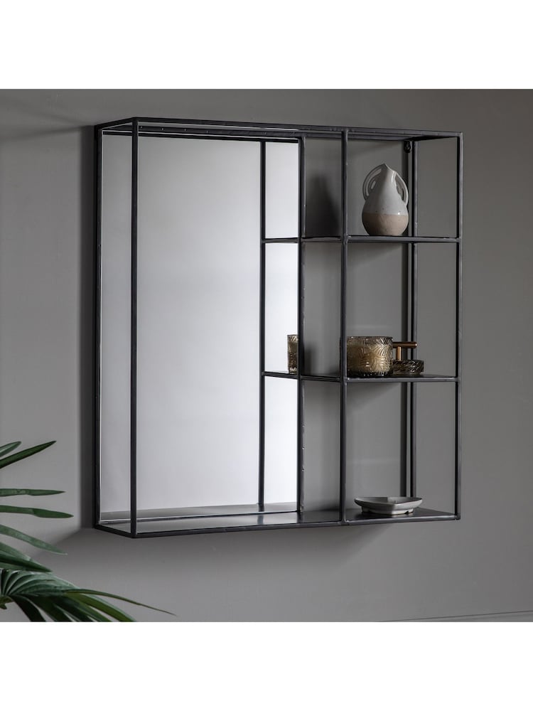 Gallery Home Black Venus Mirror Shelf - Image 1 of 3