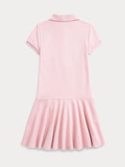 Polo Ralph Lauren Pink Stretch Pique Polo Dress - Image 2 of 2
