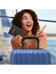 Flight Knight Large Hardcase Lightweight Check-In Suitcase With 4 Wheels - Image 7 of 7