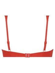 Hunkemöller Red Sardinia Padded Bikini Top - Image 4 of 4