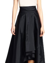 Adrianna Papell High Low Ball Black Skirt - Image 3 of 4