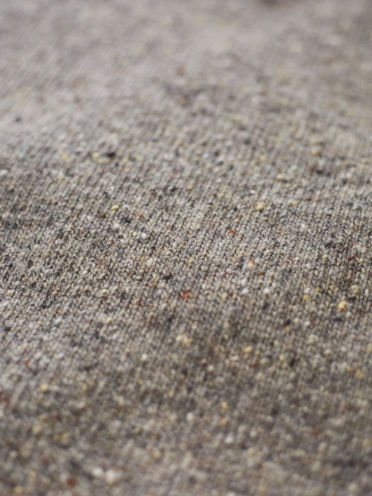 Celtic & Co. Mens Grey Donegal Crew Neck Jumper - Image 4 of 4