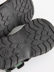 Grün/Schwarz - Leichte Trekker-Sandalen mit verstellbaren Riemen - Bild 5 von 5