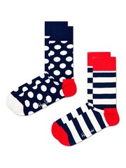 Happy Socks Natural Classic Big Dot Socks 2 Pack - Image 2 of 4