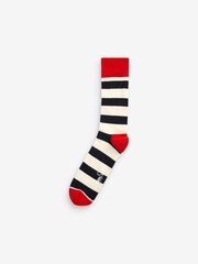 Happy Socks Natural Classic Big Dot Socks 2 Pack - Image 4 of 4
