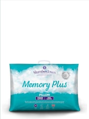 Slumberdown Memory Foam Plus White Pillow - Image 5 of 6