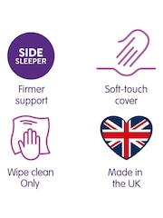 Slumberdown Memory Foam Plus White Pillow - Image 6 of 6