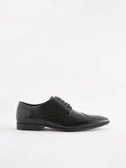 črna - Visoki svetleči brogues - Slika 3 iz 6