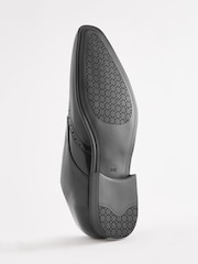črna - Visoki svetleči brogues - Slika 4 iz 6