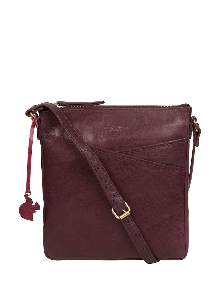 Conkca Avril Leather Cross-Body Bag - Image 2 of 5 Conkca Avril Leather Cross-Body Bag - Image 2 of 5