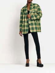 River Island Black Mid Rise Skinny Trousers - Image 3 of 5