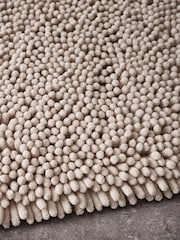Natural Super Plush Bath Bobble Mat - Image 2 of 5