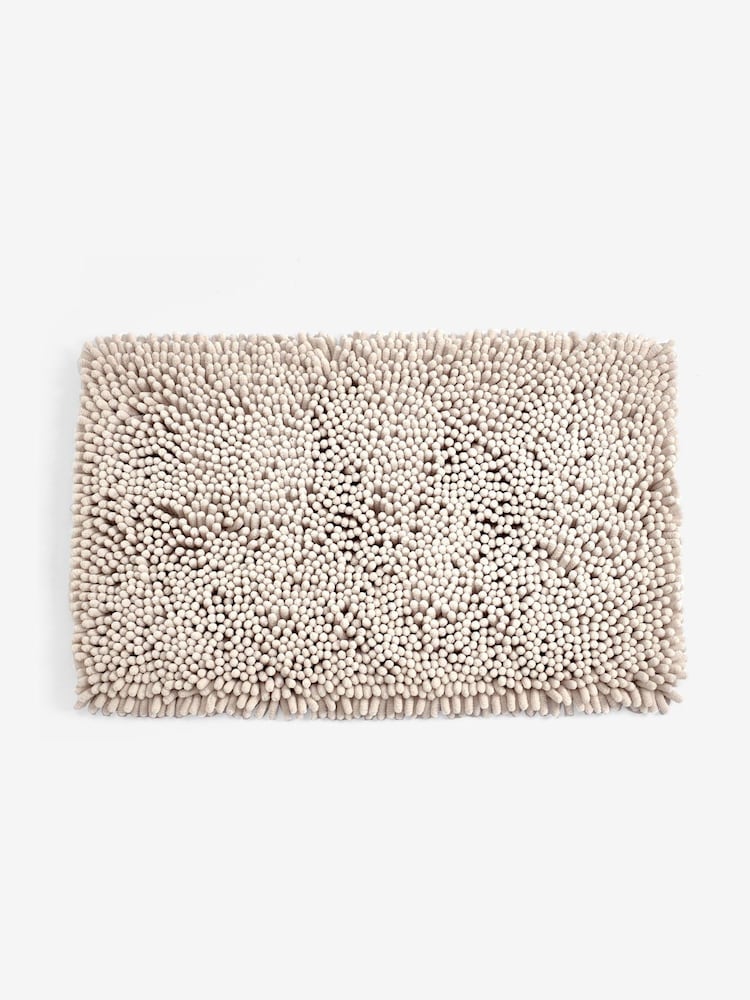 Natural Super Plush Bath Bobble Mat - Image 3 of 3