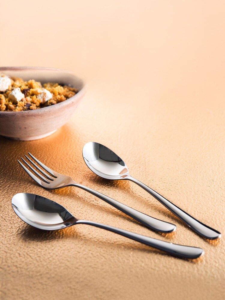 Robert Welch Silver 3 Piece Kingham Design Serving Set - Image 1 of 4
