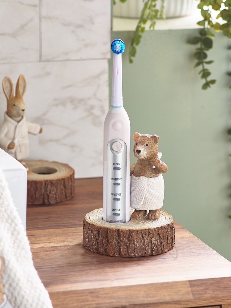 Natural Bertie Bear Electric Toothbrush Holder - Image 1 of 5