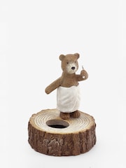 Natural Bertie Bear Electric Toothbrush Holder - Image 5 of 5