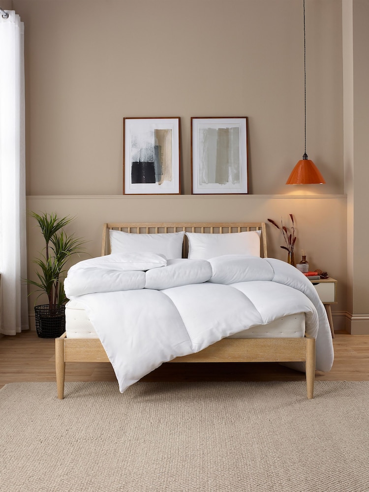 Slumberdown All Seasons Combi 15 Tog White Duvet - Image 1 of 5