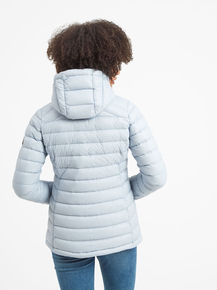 Hellblau - Tog 24 Drax Daunenjacke mit weitem Stehkragen - Bild 2 von 7 Hellblau - Tog 24 Drax Daunenjacke mit weitem Stehkragen - Bild 2 von 7
