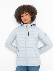 Hellblau - Tog 24 Drax Daunenjacke mit weitem Stehkragen - Bild 3 von 7