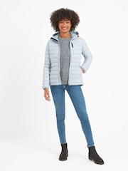 Hellblau - Tog 24 Drax Daunenjacke mit weitem Stehkragen - Bild 4 von 7