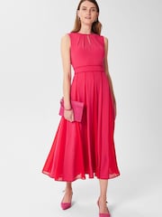 Hobbs Pink Angelica Dress - Image 1 of 4