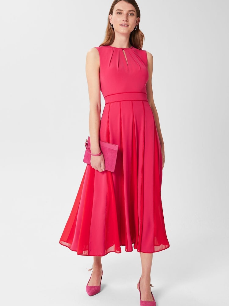 Hobbs Pink Angelica Dress - Image 1 of 4