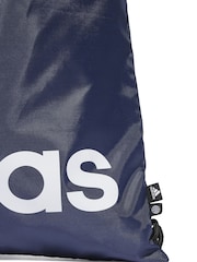 adidas Blue Essentials Gymsack - Image 4 of 5