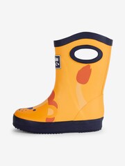 JoJo Maman Bébé Ochre Lion Wellies with Handle - Image 2 of 5
