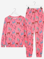 Simply Be Pink Pretty Secrets Supersoft Colourful Cheetah Twosie - Image 4 of 4