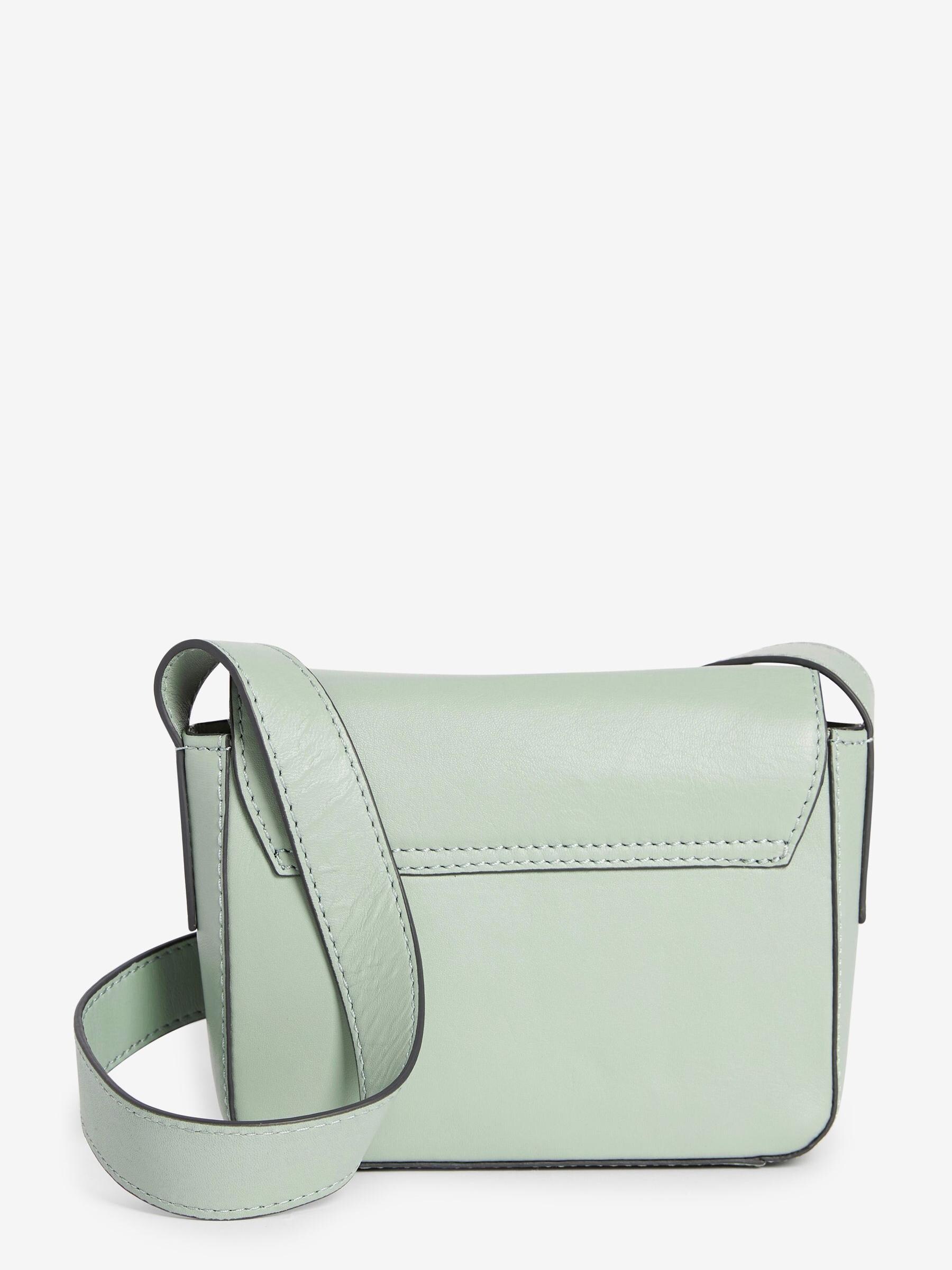 最新作売れ筋が満載 Leather Small Green Mint Buy Lock Next from Bag Cross-Body バッグ