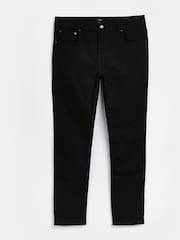 Czarny - River Island Slim Fit Stretch Jeans - Image 5 of 6