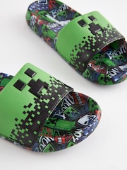 Black/Green Minecraft Sliders - Image 3 of 5