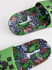 Black/Green Minecraft Sliders - Image 4 of 5