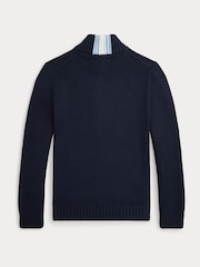 Pletený kardigan Polo Ralph Lauren na zip s stojáčkem - Obrázek 3 z 3