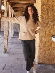 FatFace Natural Heidi Jumper - Image 1 of 7