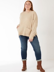 FatFace Natural Heidi Jumper - Image 4 of 7