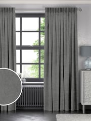 Slate Grey Abbott Made To Measure Curtains - Image 1 of 9