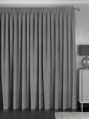 Slate Grey Abbott Made To Measure Curtains - Image 2 of 9