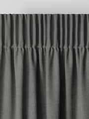 Slate Grey Abbott Made To Measure Curtains - Image 5 of 9