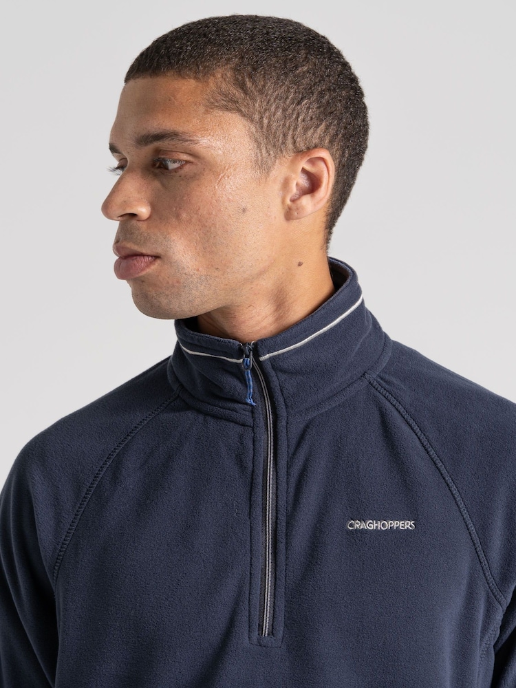Craghoppers Blue Corey Quarter Zip Fleece - Image 4 of 7