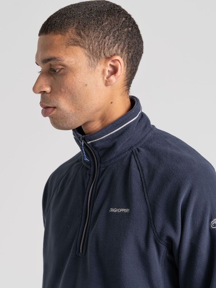Craghoppers Blue Corey Quarter Zip Fleece - Image 5 of 7