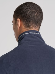 Craghoppers Blue Corey Quarter Zip Fleece - Image 6 of 7