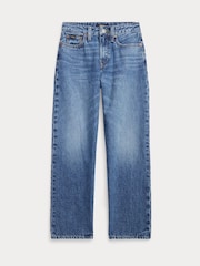 Polo Ralph Lauren Blue Lynwood Relaxed Jeans - Image 4 of 5