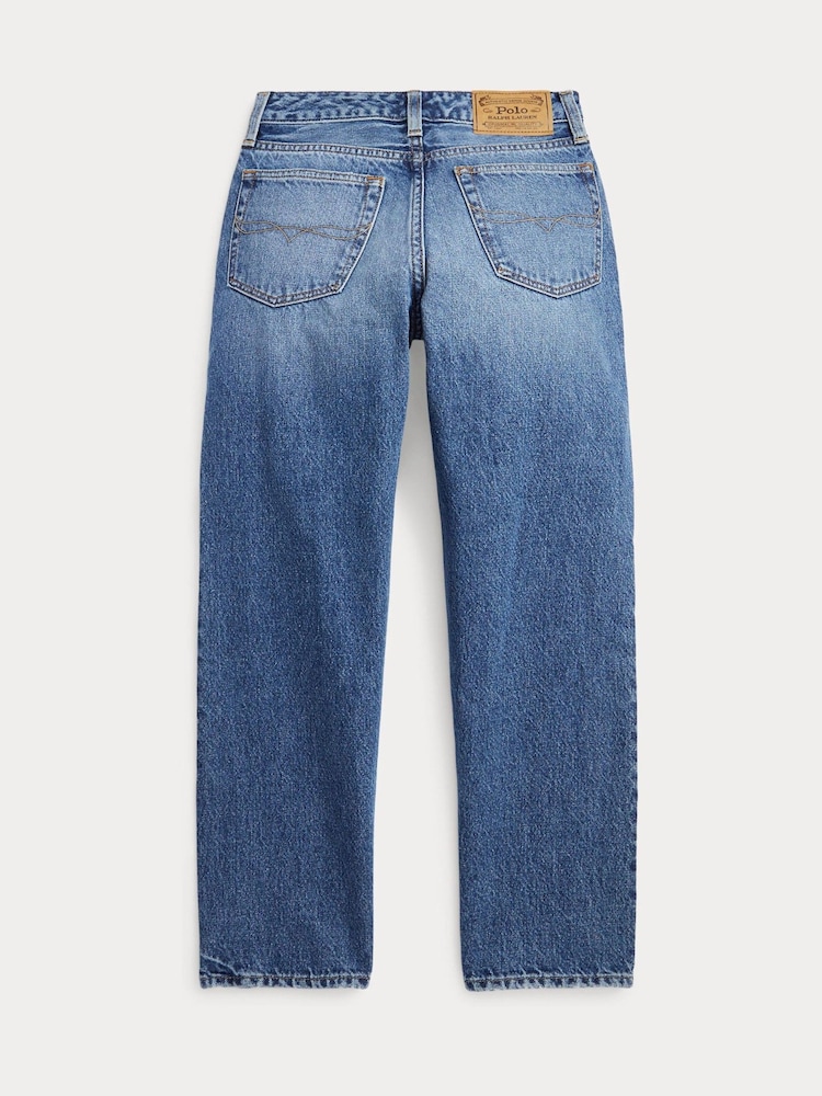 Polo Ralph Lauren Blue Lynwood Relaxed Jeans - Image 5 of 5