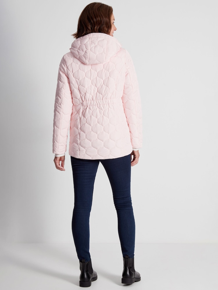 Spirit Pink Quilted Jacket - Image 2 of 5 Spirit Pink Quilted Jacket - Image 2 of 5